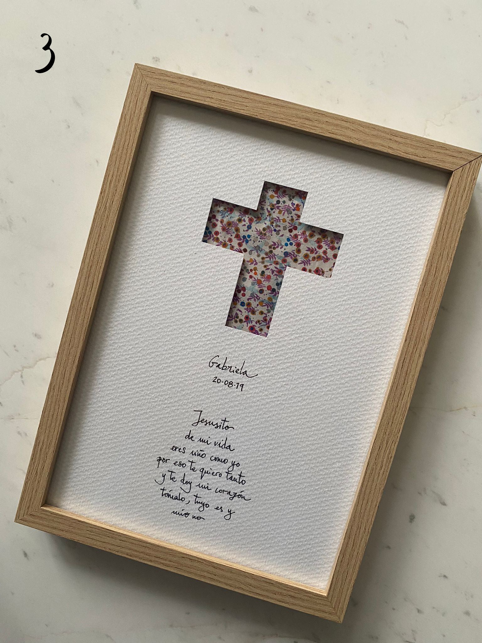 Cuadro Cruz De Tela – Eugeniota