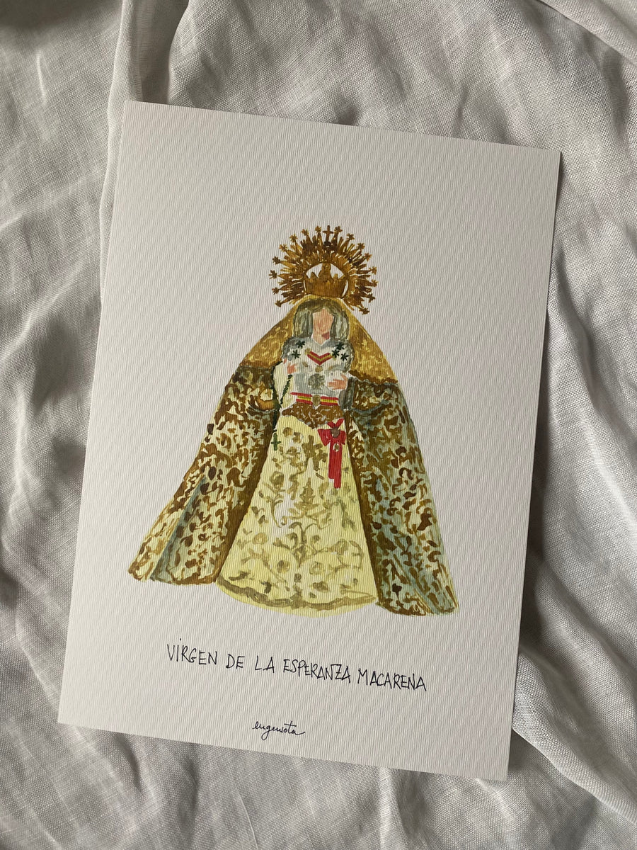 Lámina Virgen de la Esperanza Macarena