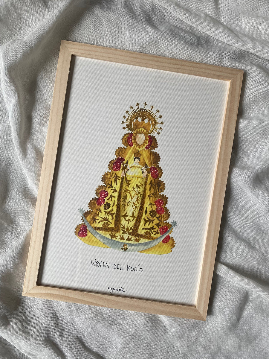 Lámina Virgen del Rocío