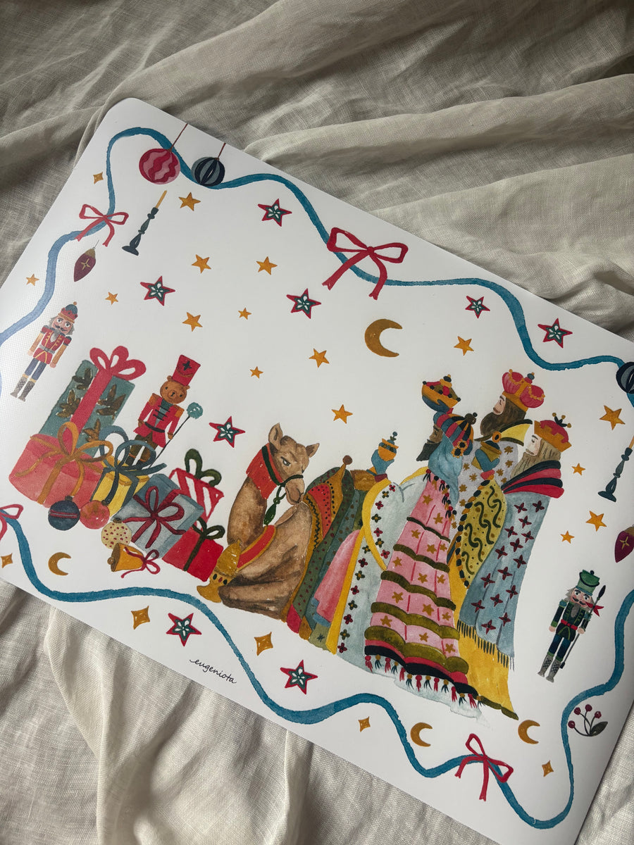 Manteles Individuales Reyes Magos