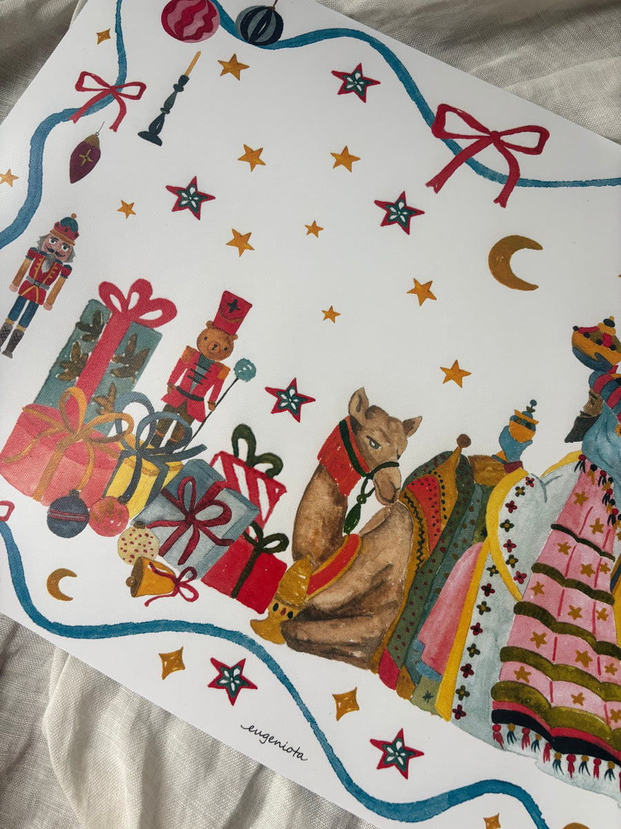 Manteles Individuales Reyes Magos