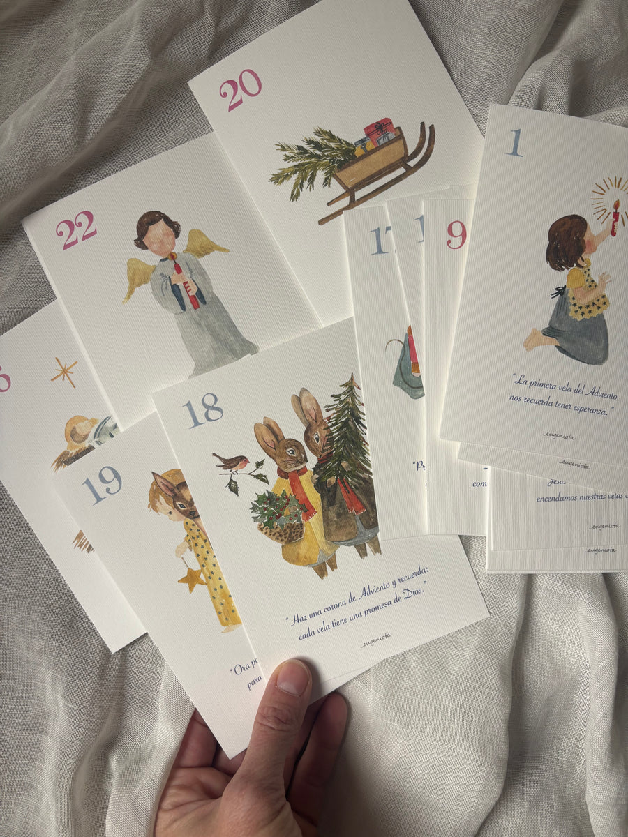 Pack Adviento (Calendario+Tarjetas)