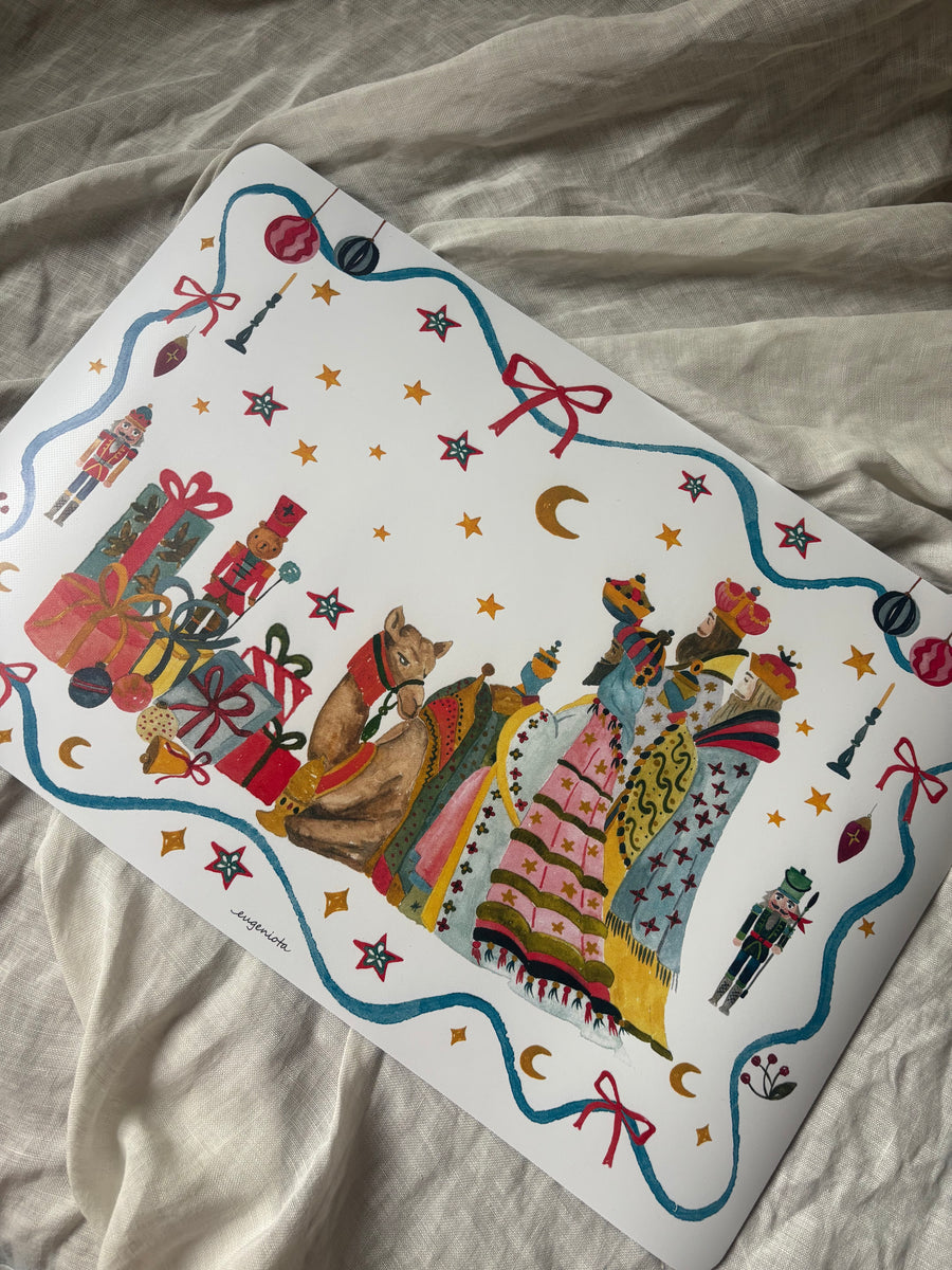 Manteles Individuales Reyes Magos