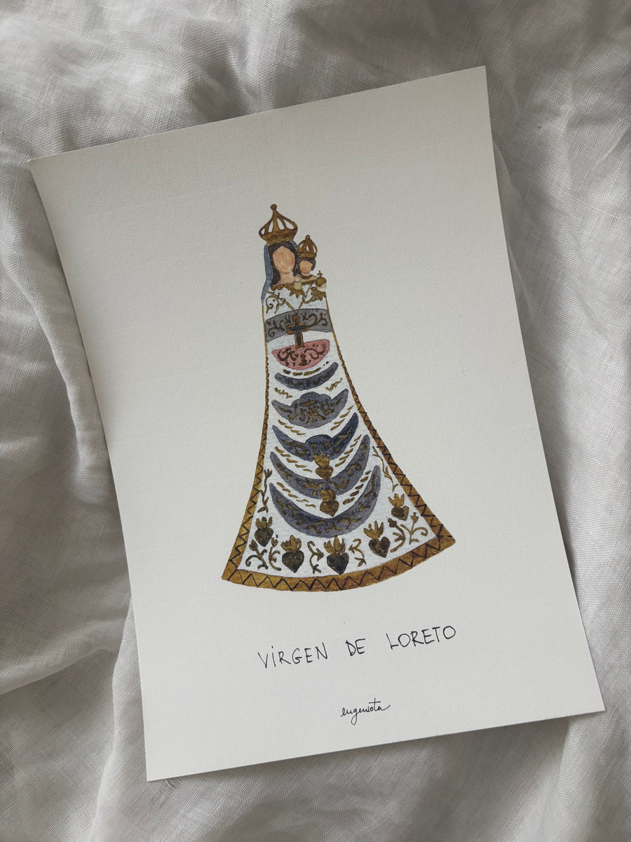 Lámina Virgen de Loreto